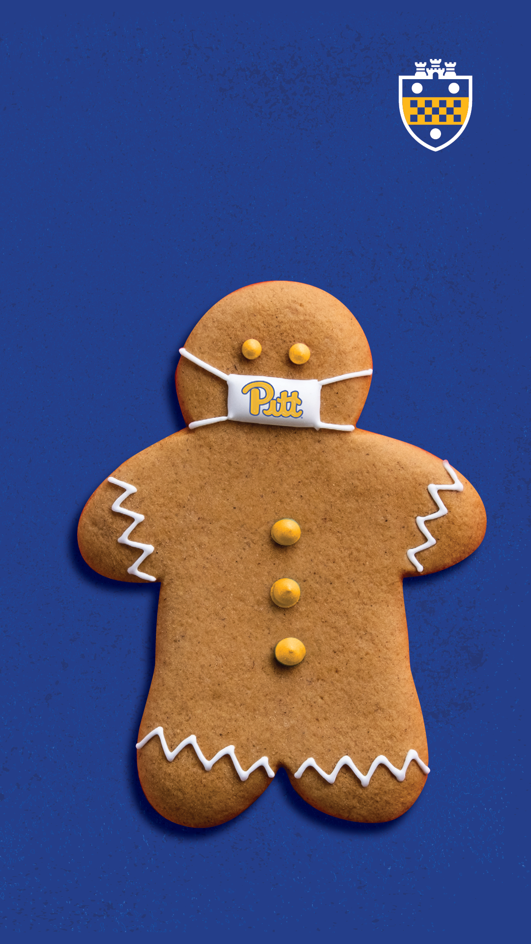 Masked Gingerbread man