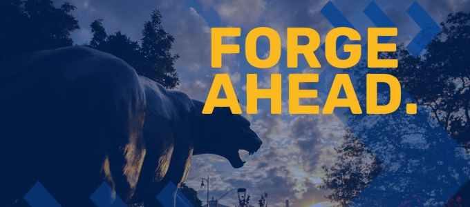 Pitt Panther - Forge Ahead.