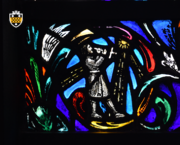 Stained glass window